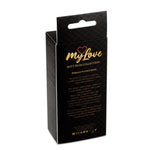 Plug anal din silicon roz cu diamant MyLove Toys 8 cm