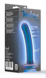 Dildo realist Temptasia Surrender albastru 14 cm