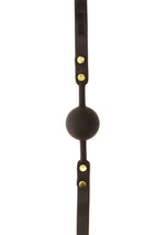 Taboom gag negru cu ținte 66 cm