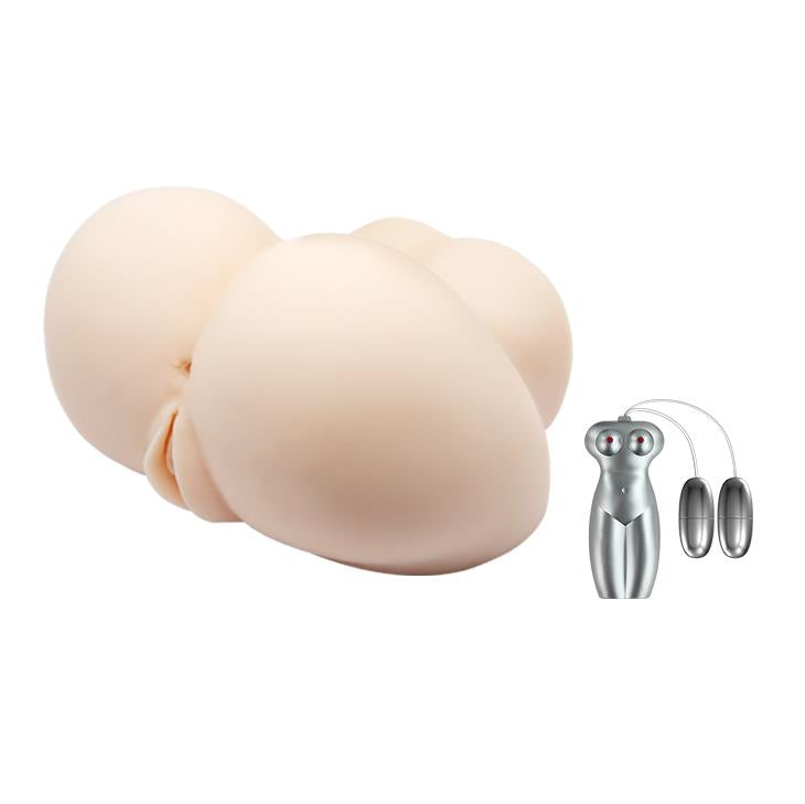 Masturbator vibrant Baile Flesh cu 3 baterii AAA