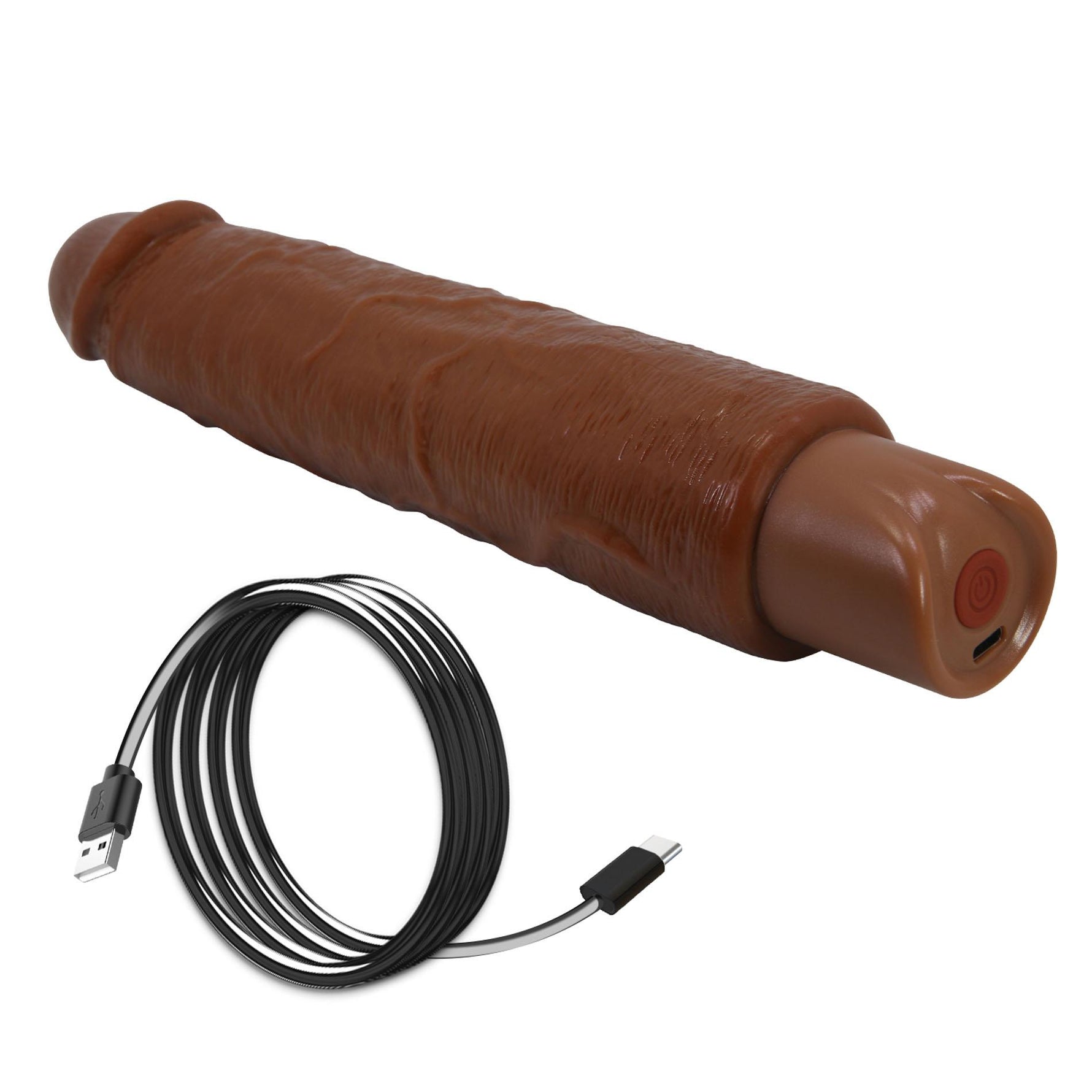 Vibrator Dildo USB Pretty Love Soren Realistic Maro