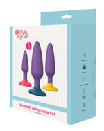 Set de dopuri anale Dream Toys din silicon pentru antrenament
