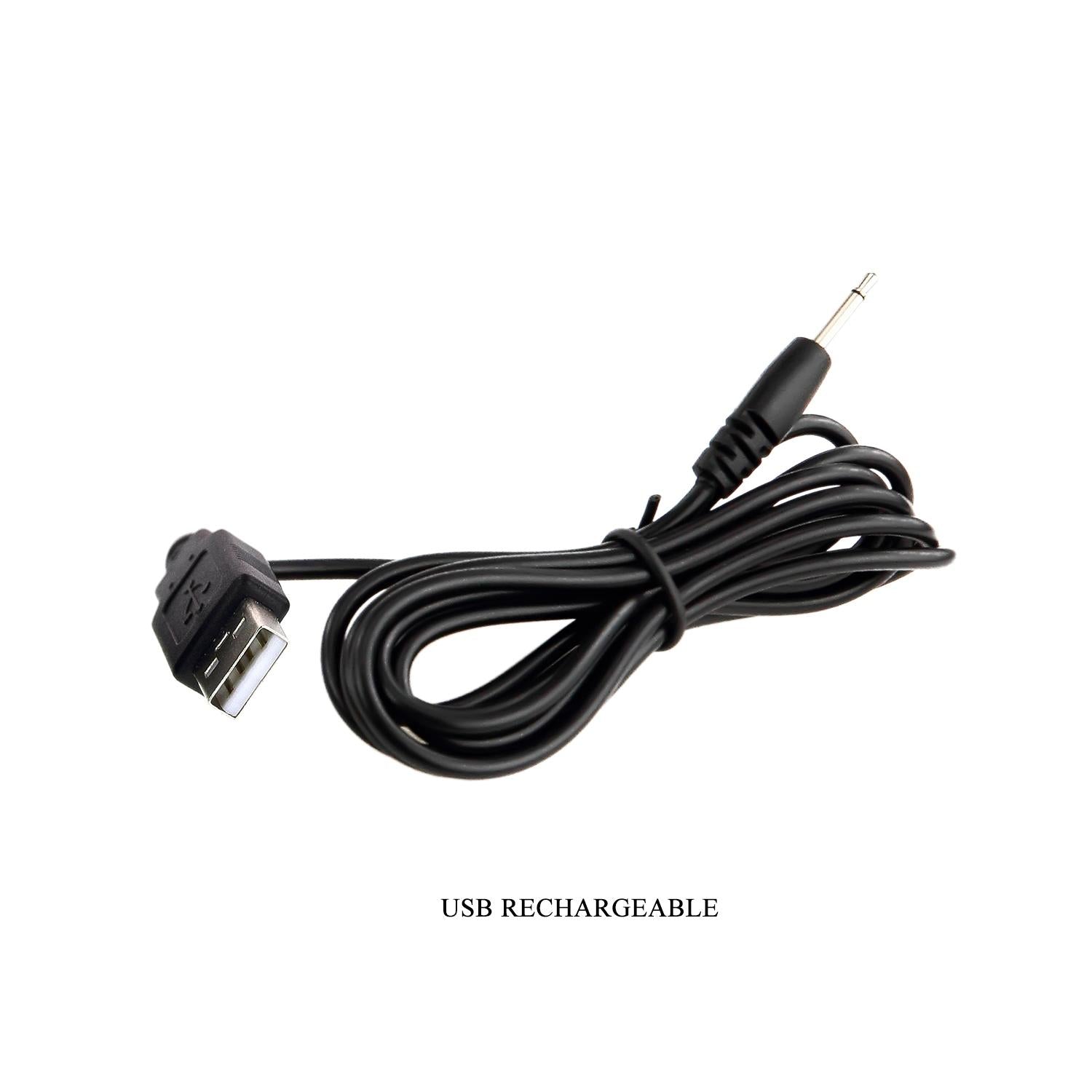 Baghetă de masaj USB Walter Pretty Love din silicon, 7 vibrații