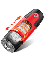 Masturbator telescopic rotativ Lovesecret LS05 cu aplicație 27 cm