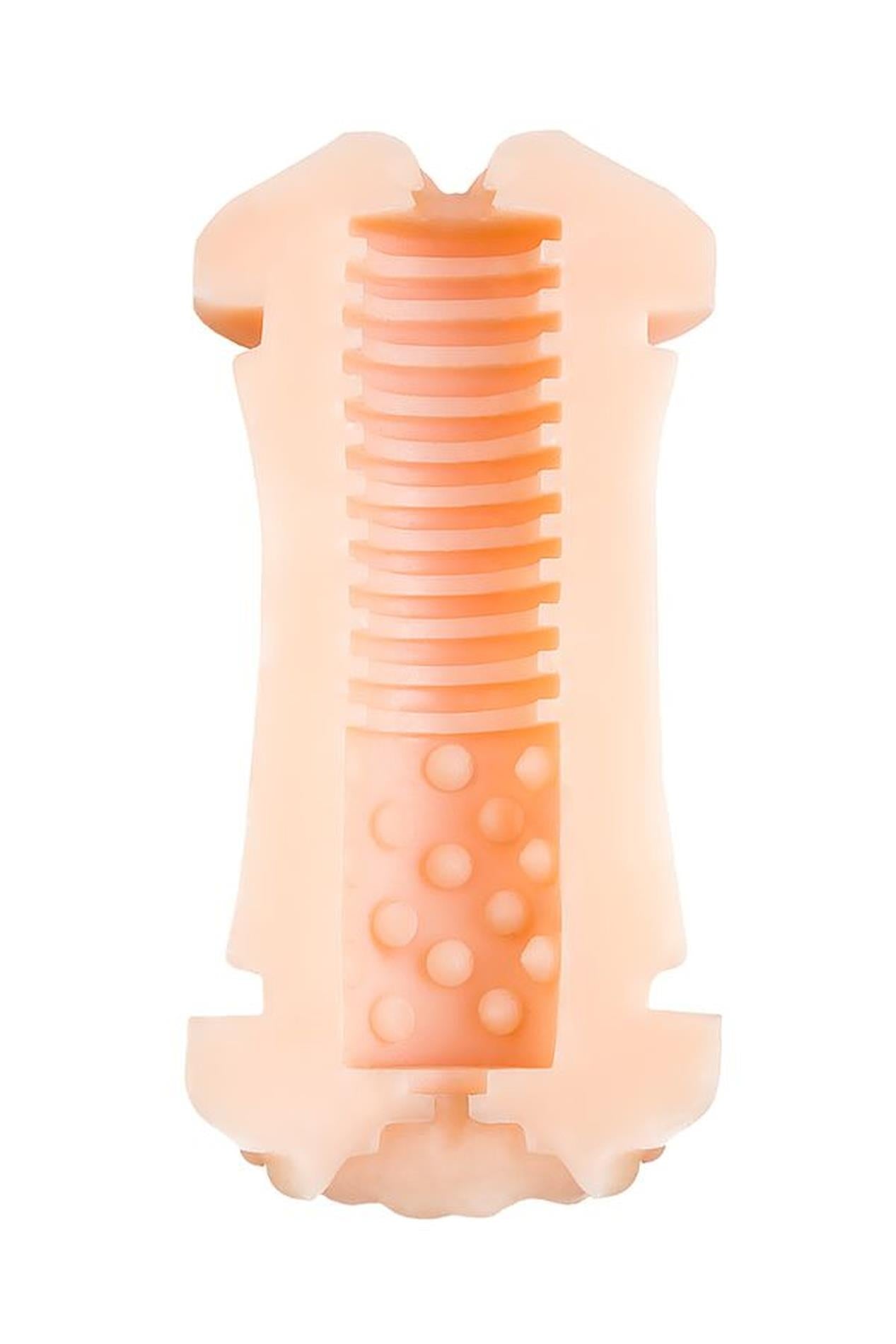 Masturbator dublu JOS Janice TPR 14,5 cm