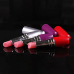Vibrator mini ruj Power Escorts roșu 9,5 cm