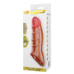 Pretty Love Damell Brown Extensor de penis ultra-realist
