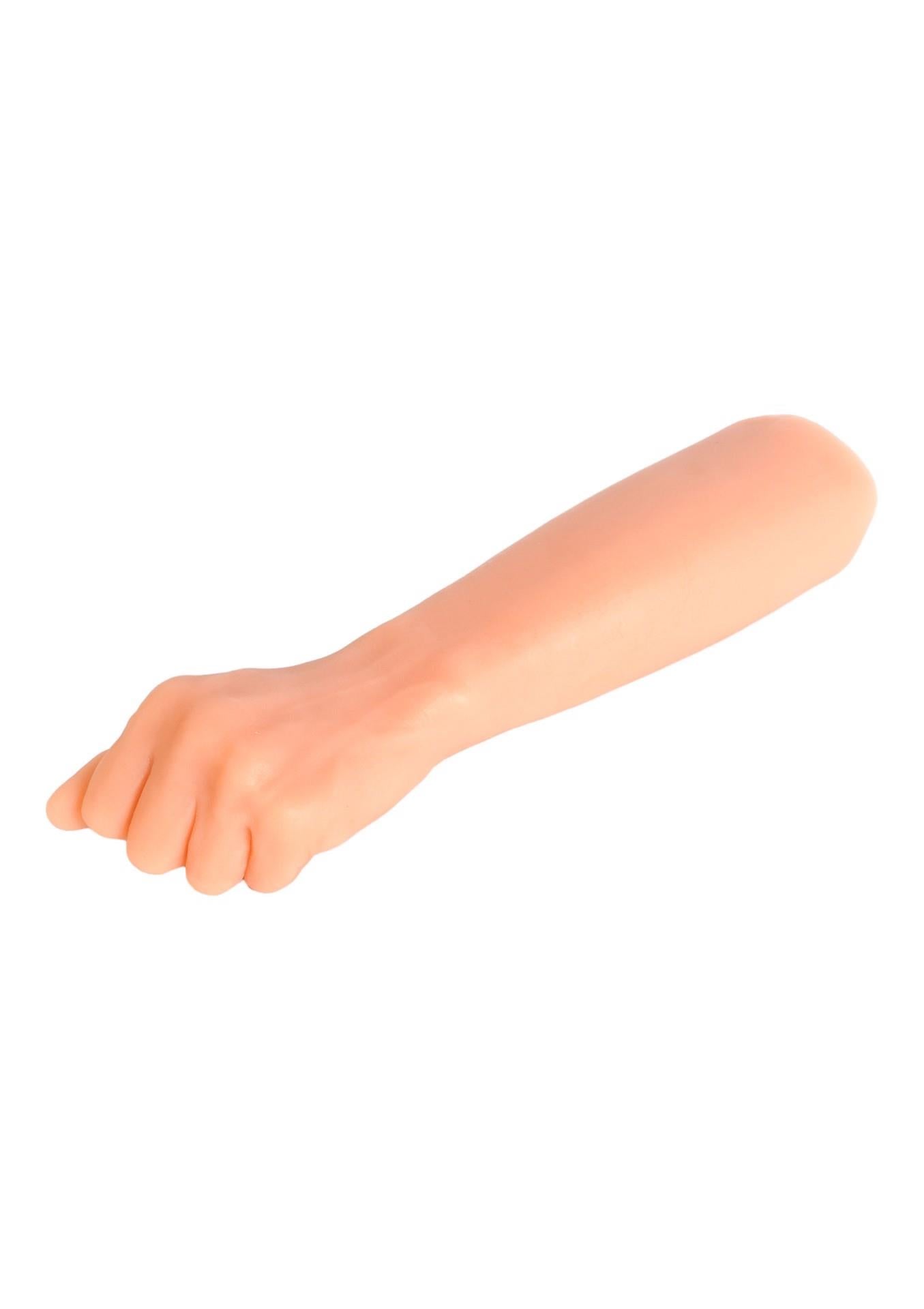 Pumn anal extrem ToyJoy Get Real, culoare deschisă a pielii, 30 cm