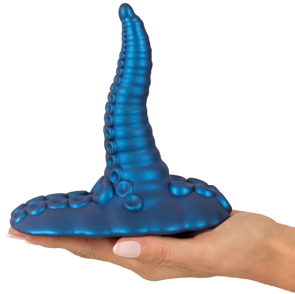 Vibrator cu pernă tentaculară Beasty Cocks, silicon, cu telecomandă USB