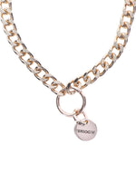 Zgardă și lesă Taboom Statement Rose Gold