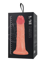 Dildo realist Caliber RealStick culoarea pielii 18 cm 4 cm