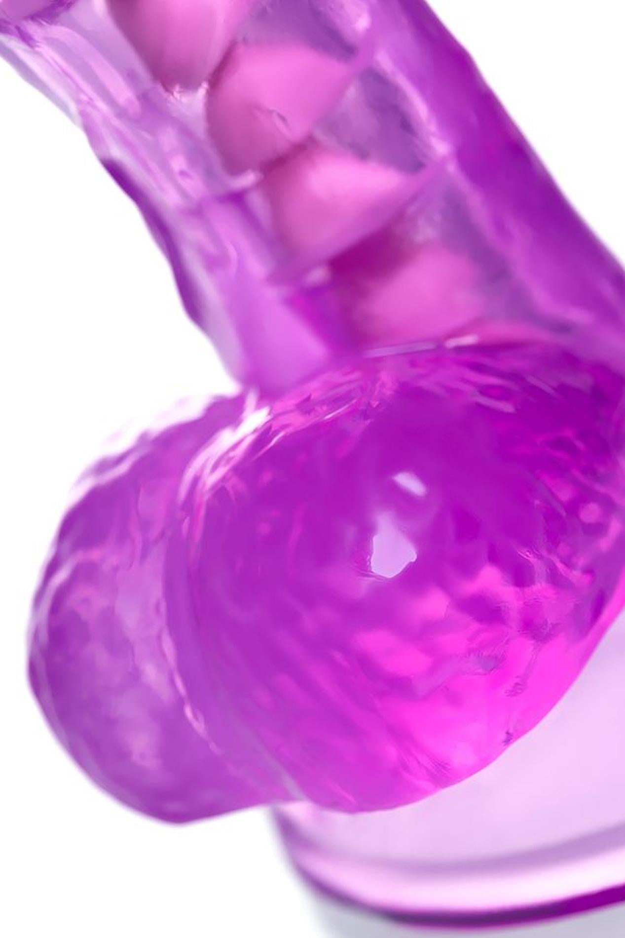 Celiam A Toys Dildo Realist Flexibil Violet 20,5 cm