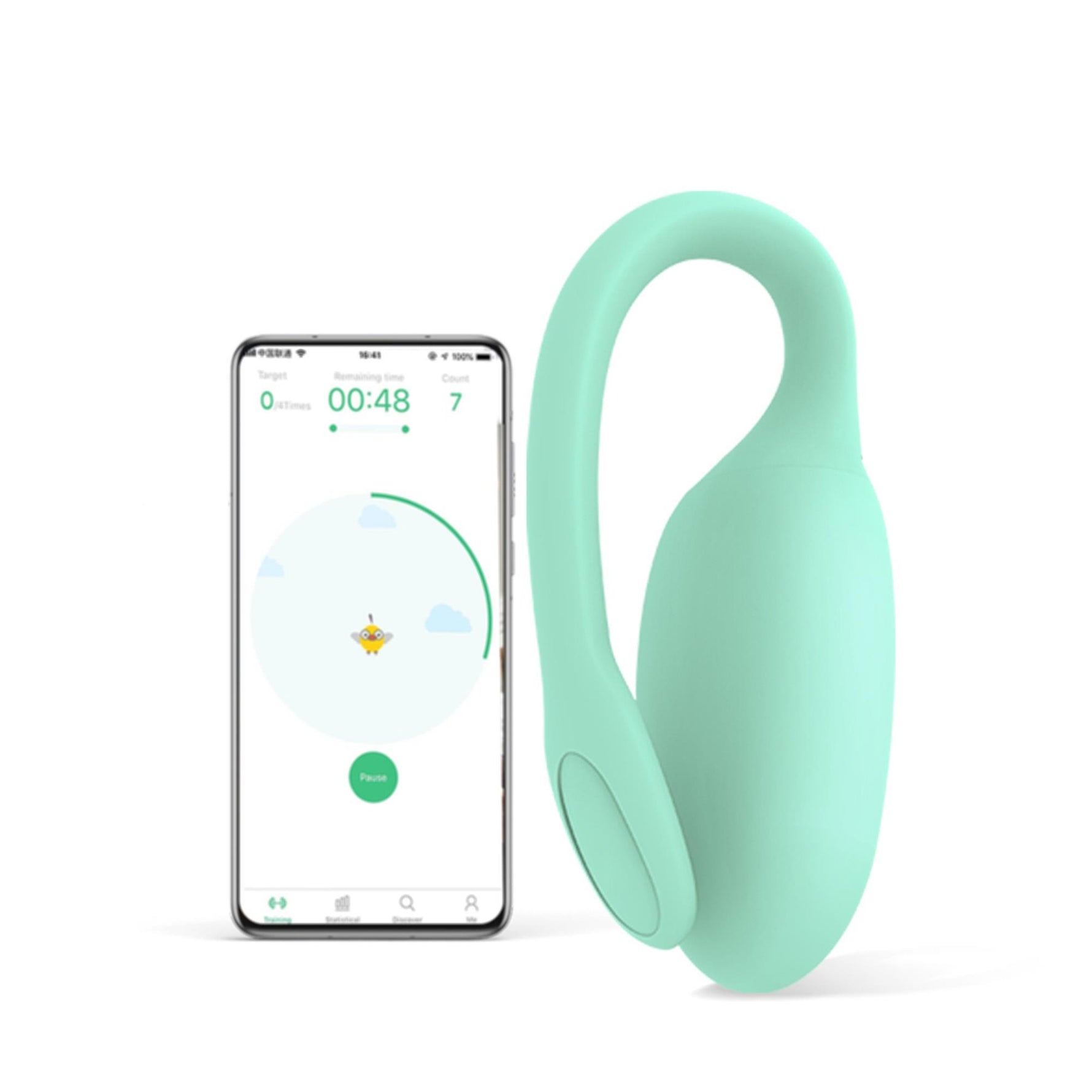 Ouă Kegel Magic Motion FitDrăguțe cu aplicație din silicon
