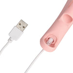 Vibrator pentru deget Loveline din silicon, roz