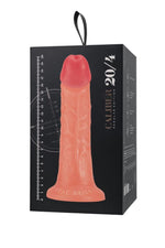 Dildo realist de calibru, culoarea pielii, 20 cm, 4 cm