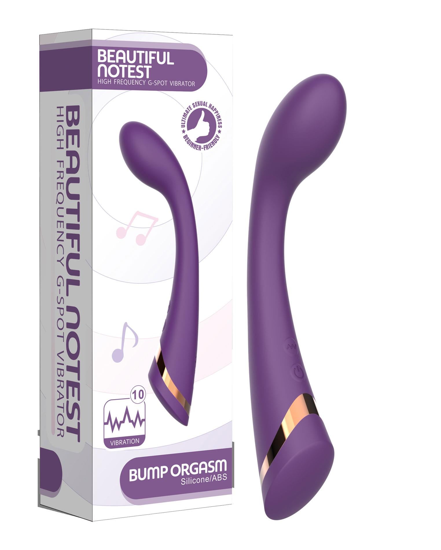 Vibrator USB pentru punctul G din silicon roșu drăguț seria B