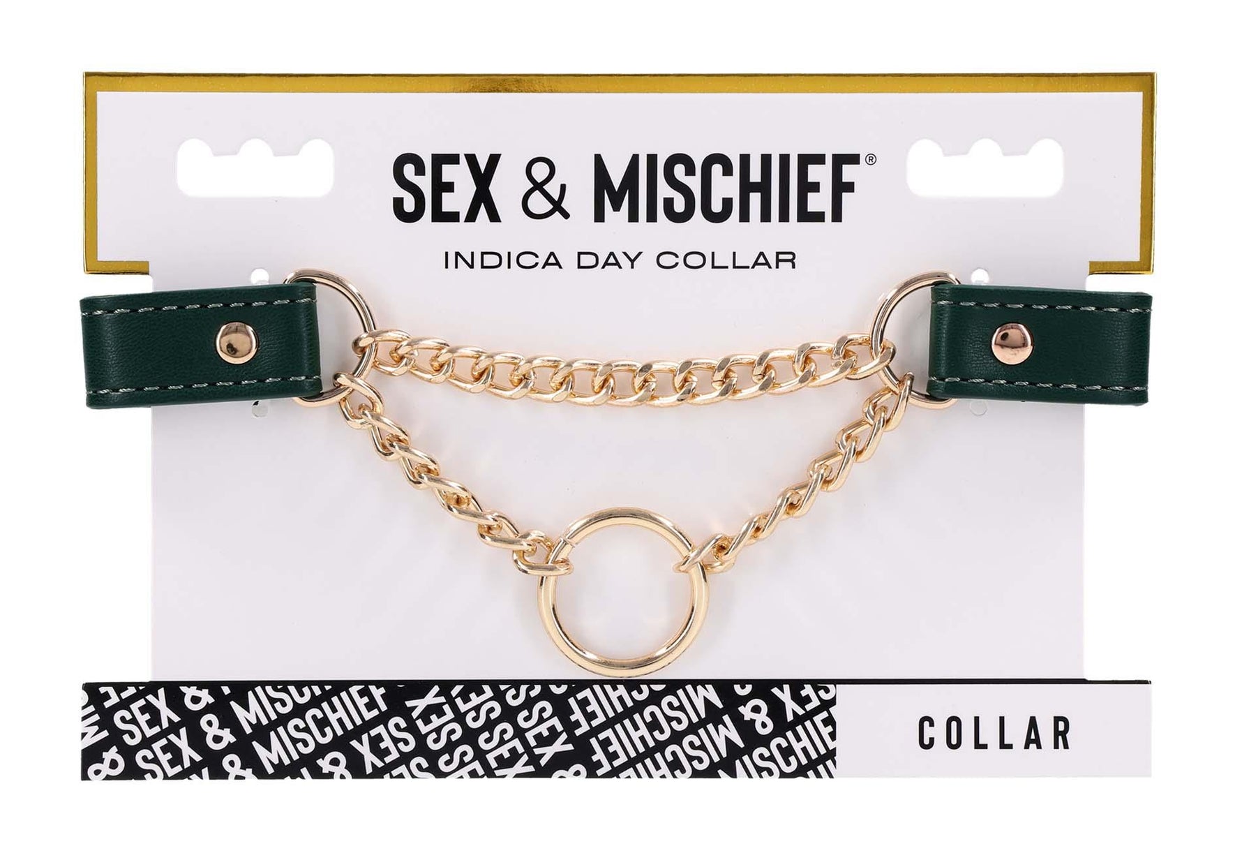 Zgarda de zi reglabilă Indica Sportsheets Emerald