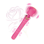 Aparat de masaj vibrant Perfect Wand, silicon roz, USB