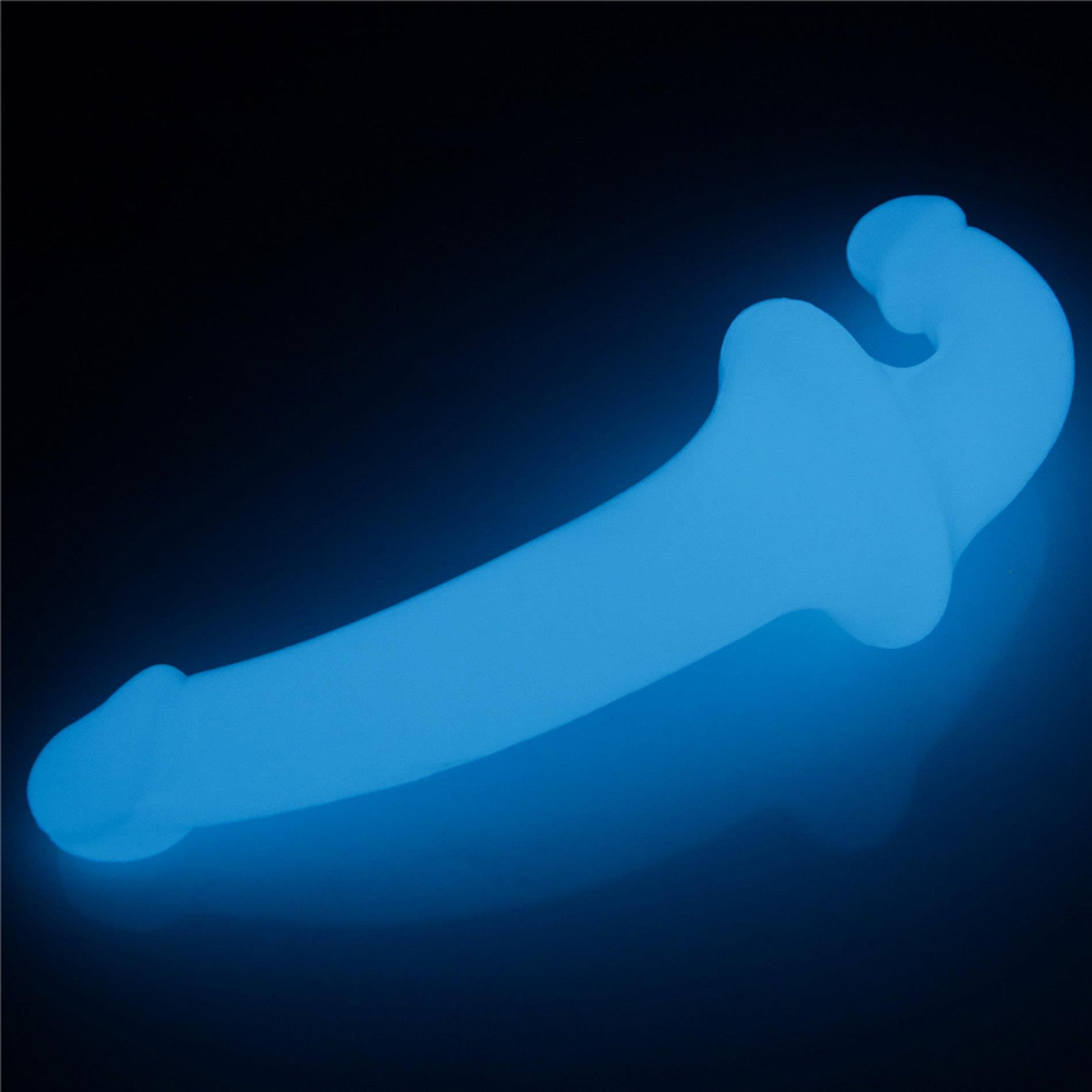 Dildo dublu strălucitor Lumino Play Lovetoy 27 cm