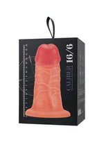 Dildo realist Caliber de culoarea pielii, 16 cm, diametru 6 cm