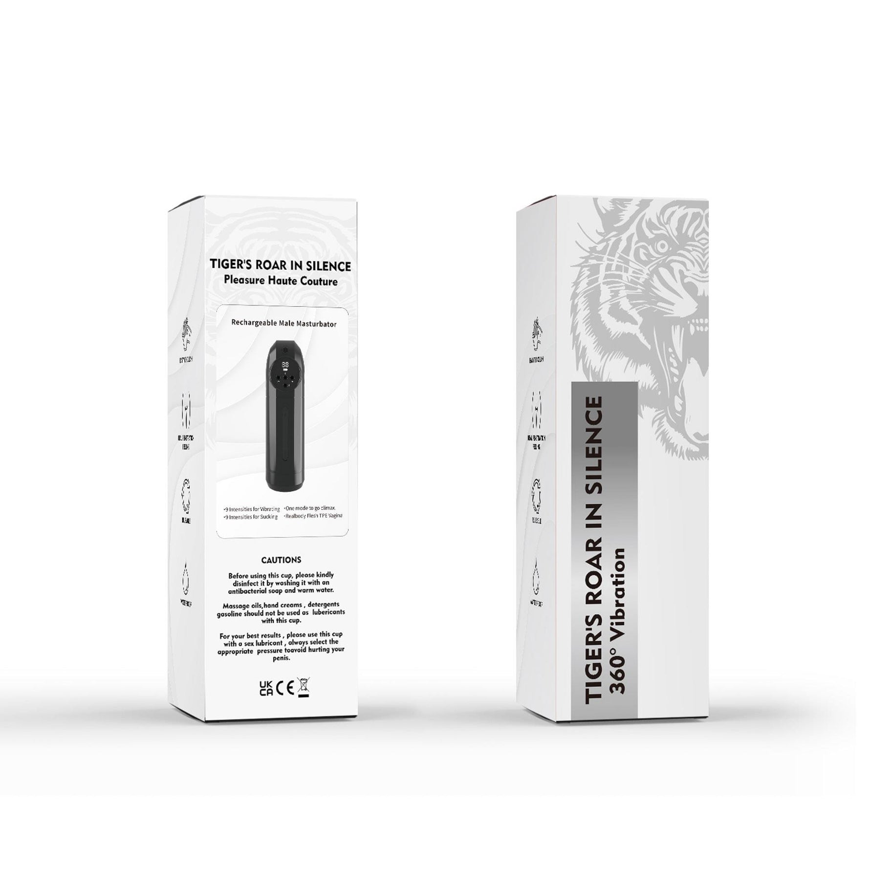 Masturbator LUXURY 03 seria B cu alimentare prin USB, 27 cm