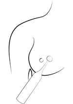 Vibrator ROMP Pop Roșu cu Capete USB Interschimbabile