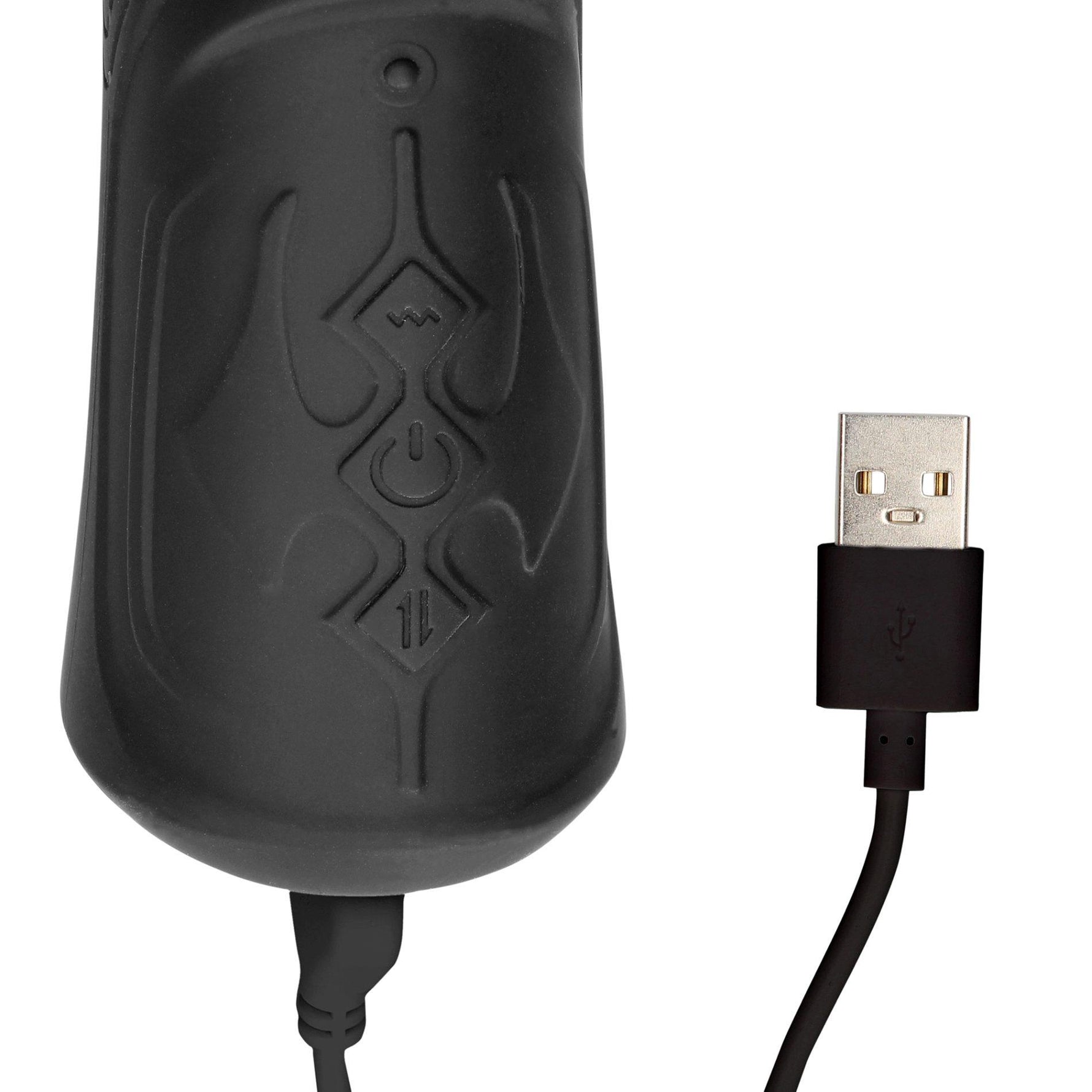 Au! Mașină de sex glisantă USB neagră