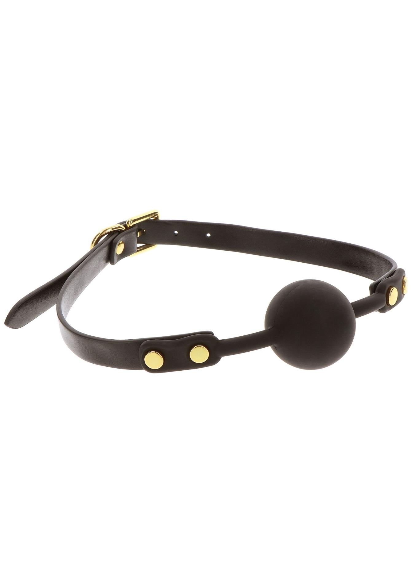 Taboom gag negru cu ținte 66 cm
