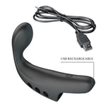 Vibrator de deget reîncărcabil din silicon Pretty Love Gorgon