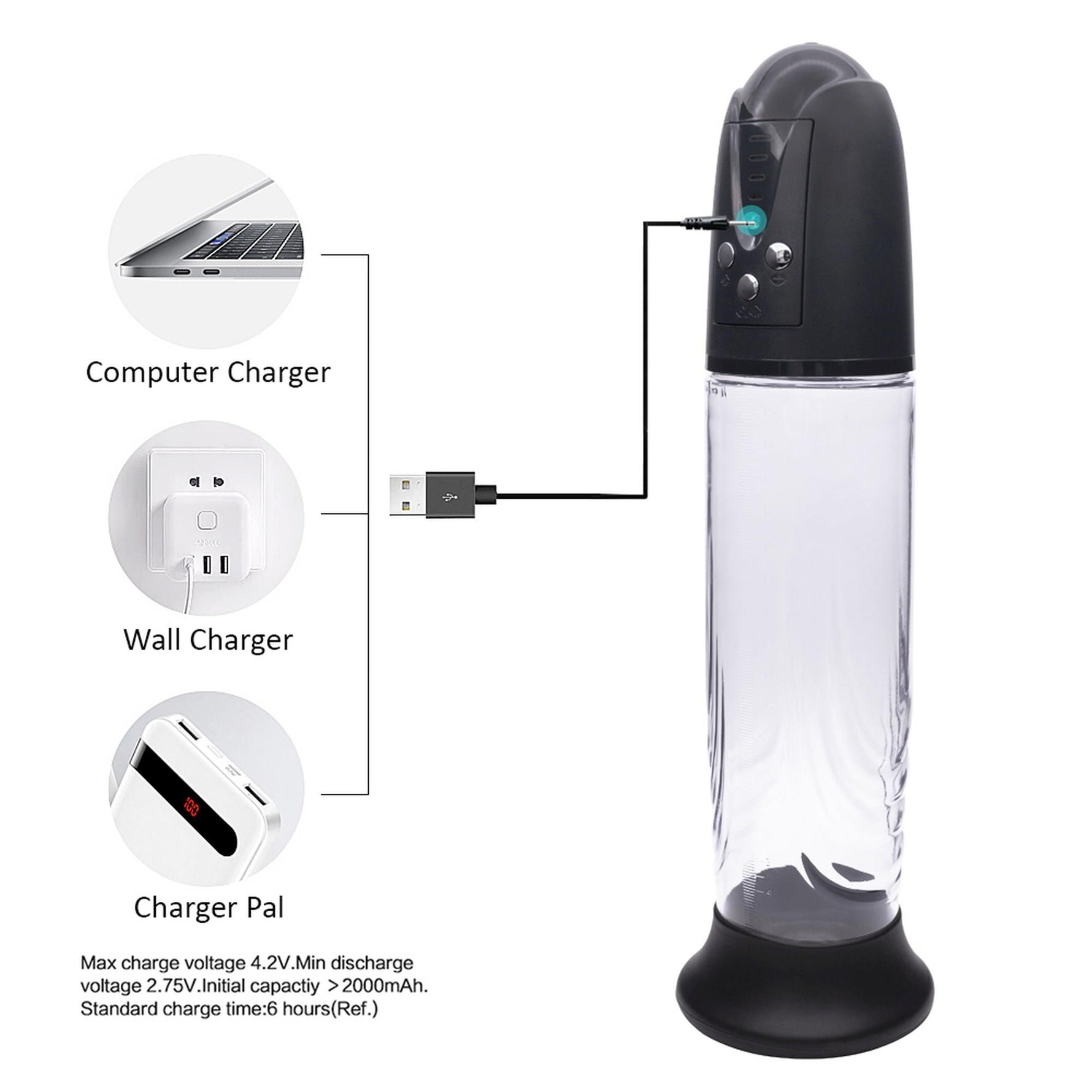 Pompă vibratoare electrică seria B Power 30 cm