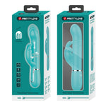Vibrator Pretty Love Coale Twinkled Bunny cu 7 funcții de vibrație