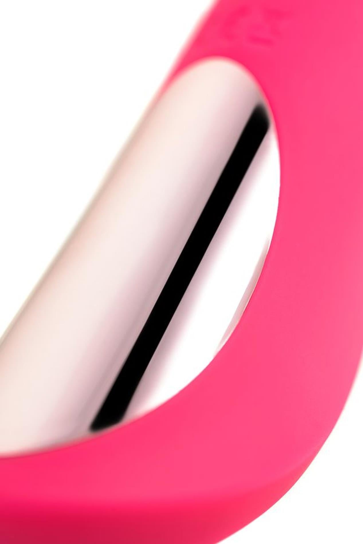Vibrator JOS Twig pentru punctul G, silicon, roz, USB, 20,5 cm