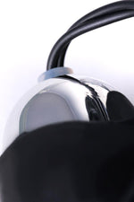 Pompă vibratoare pentru penis A-Toys, transparentă, neagră, 22,8 cm