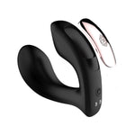 Vibrator portabil Rosy Gold cu carcasă de încărcare, negru