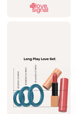 Inele din silicon Dream Toys Long Play Love Set
