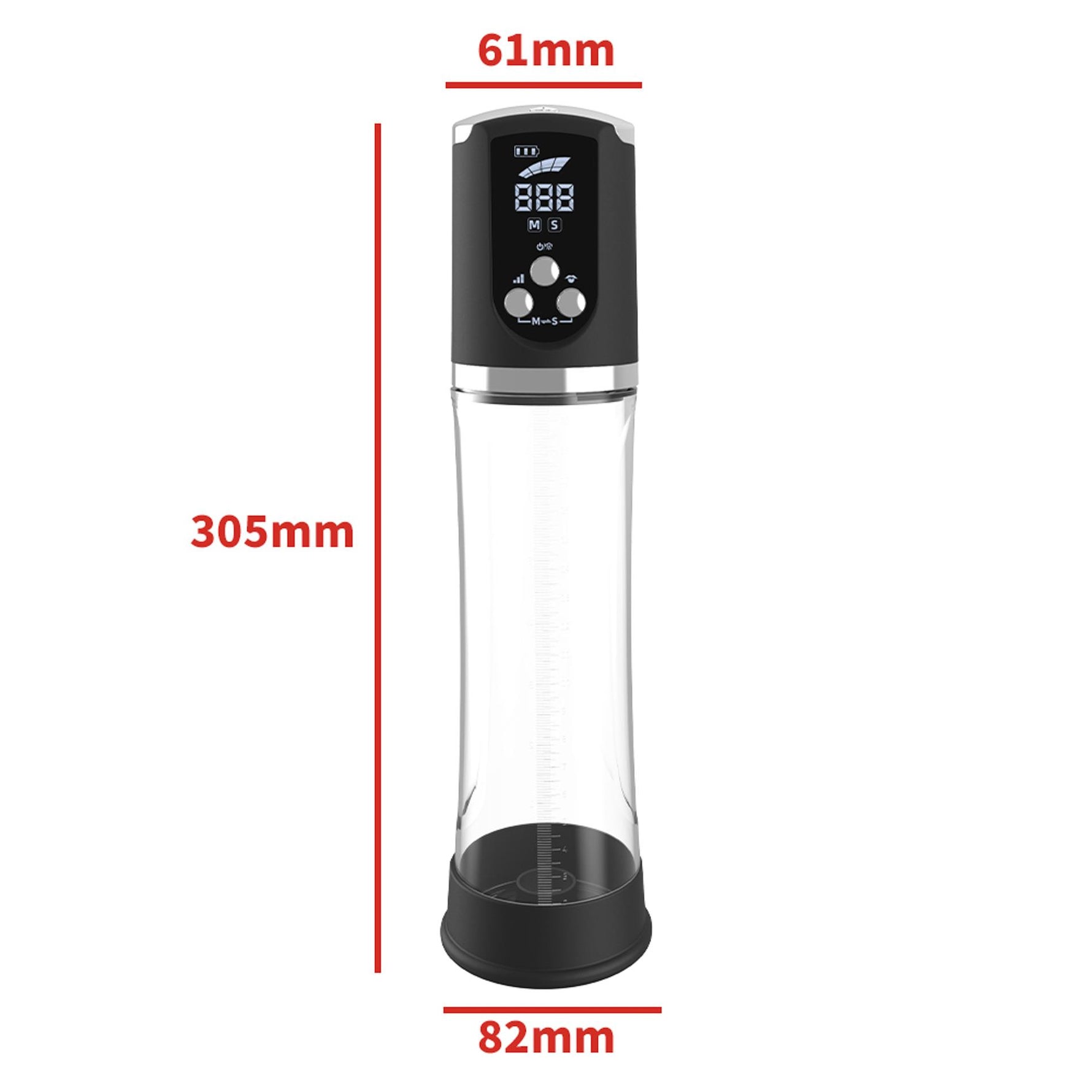 Pompă de apă electrică PASSION PUMP, LCD impermeabilă