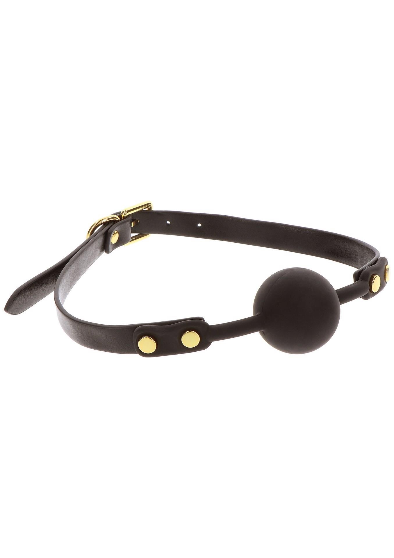 Taboom gag negru cu ținte 66 cm