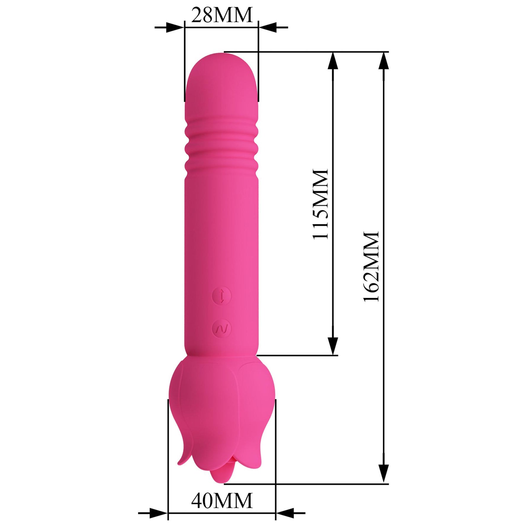 Vibrator cu două fețe Pretty Love Chaley