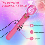 Aparat de masaj vibrant Perfect Wand, silicon roz, USB