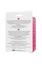 Vibrator dublu Cobrum A Toys din silicon roz 9,6 cm