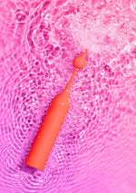 Vibrator ROMP Pop Roșu cu Capete USB Interschimbabile