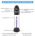 Pompă automată Passion Pump, impermeabilă, LCD, reîncărcabilă, 21 cm