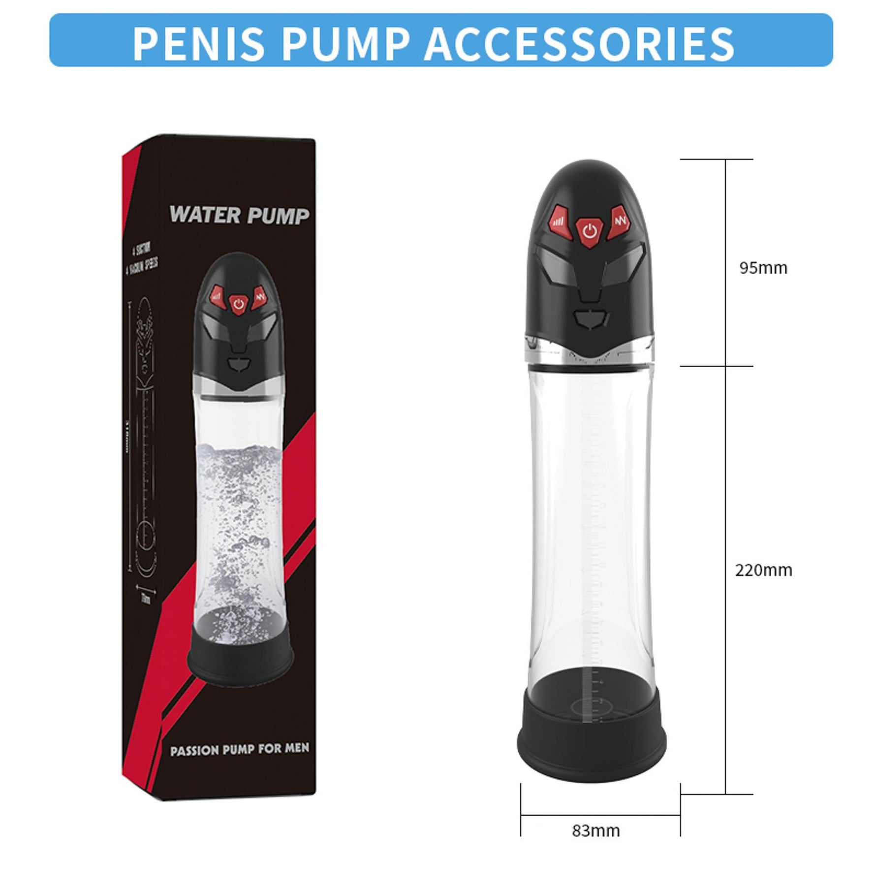 Pompă automată Passion Pump impermeabilă 21 cm
