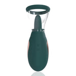 Pompă automată pentru clitoris și sân, cu 13 viteze, verde