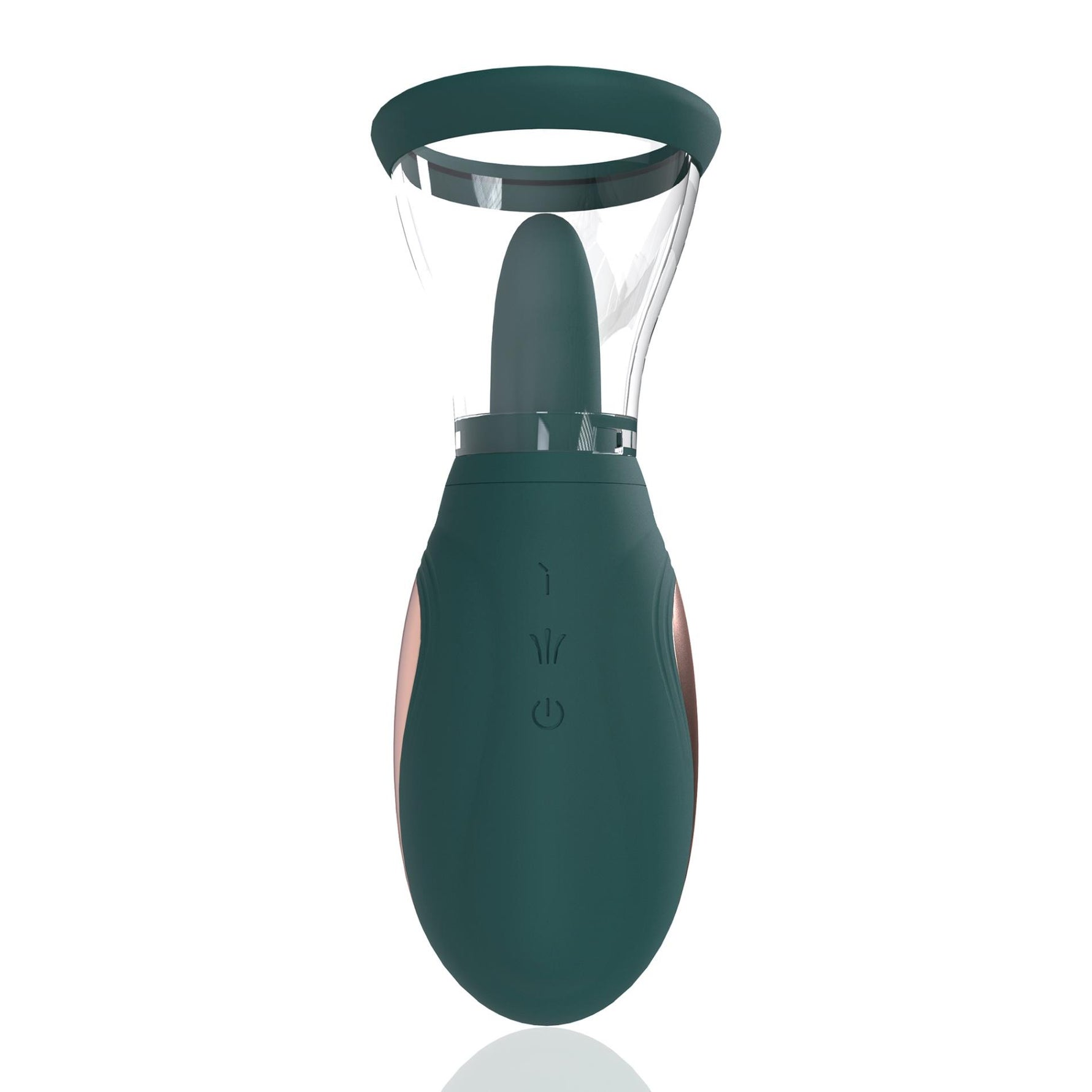 Pompă automată pentru clitoris și sân, cu 13 viteze, verde