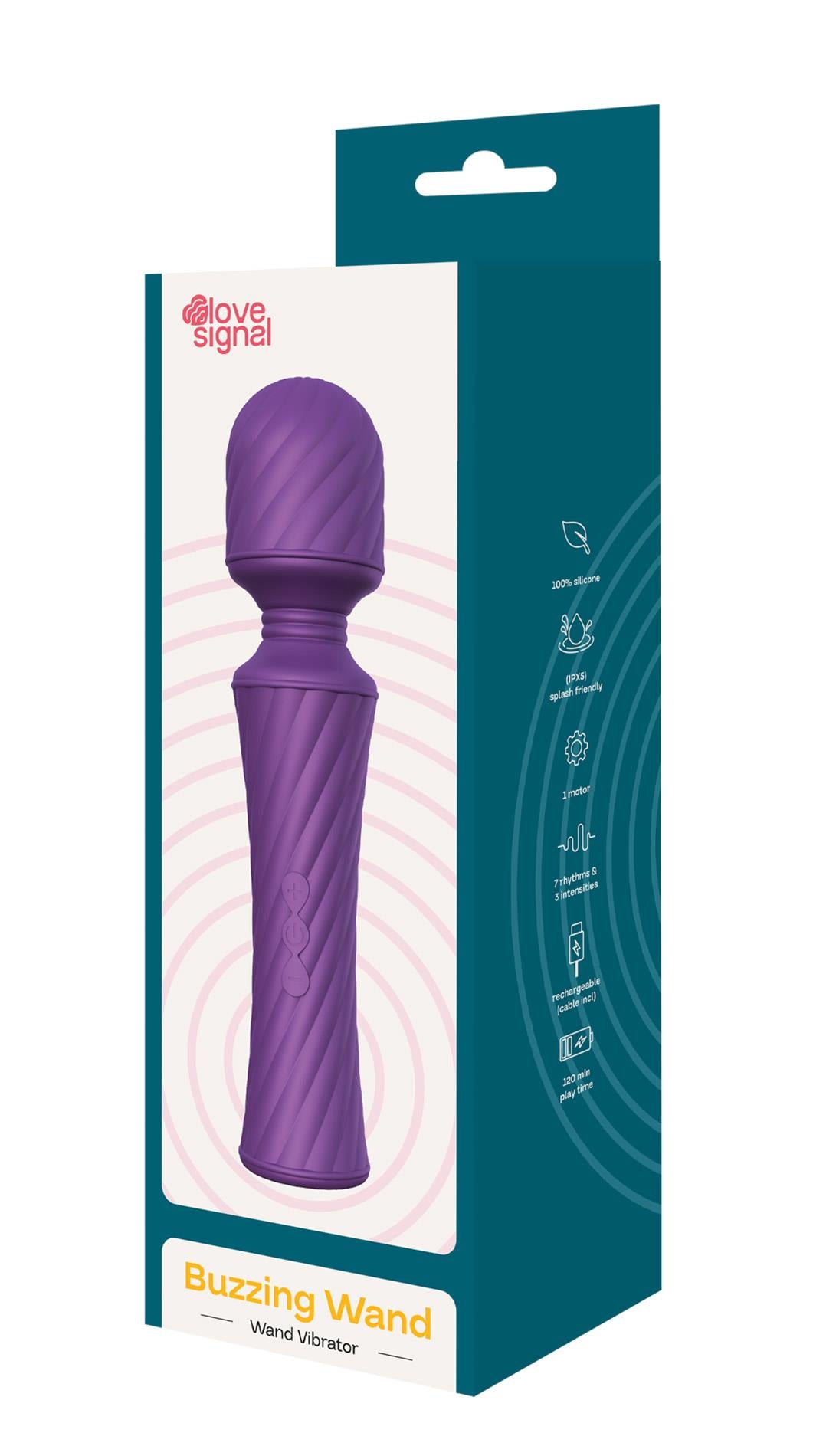 Masaj vibrant USB din silicon Dream Toys Buzzing Wand