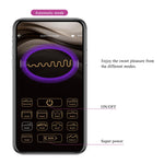 Ou vibrant Pretty Love Poulsen cu aplicație, silicon, USB, rezistent la apă