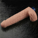 Dildo vibrant realist cu USB Lovetoy Real Softee 23 cm Flesh