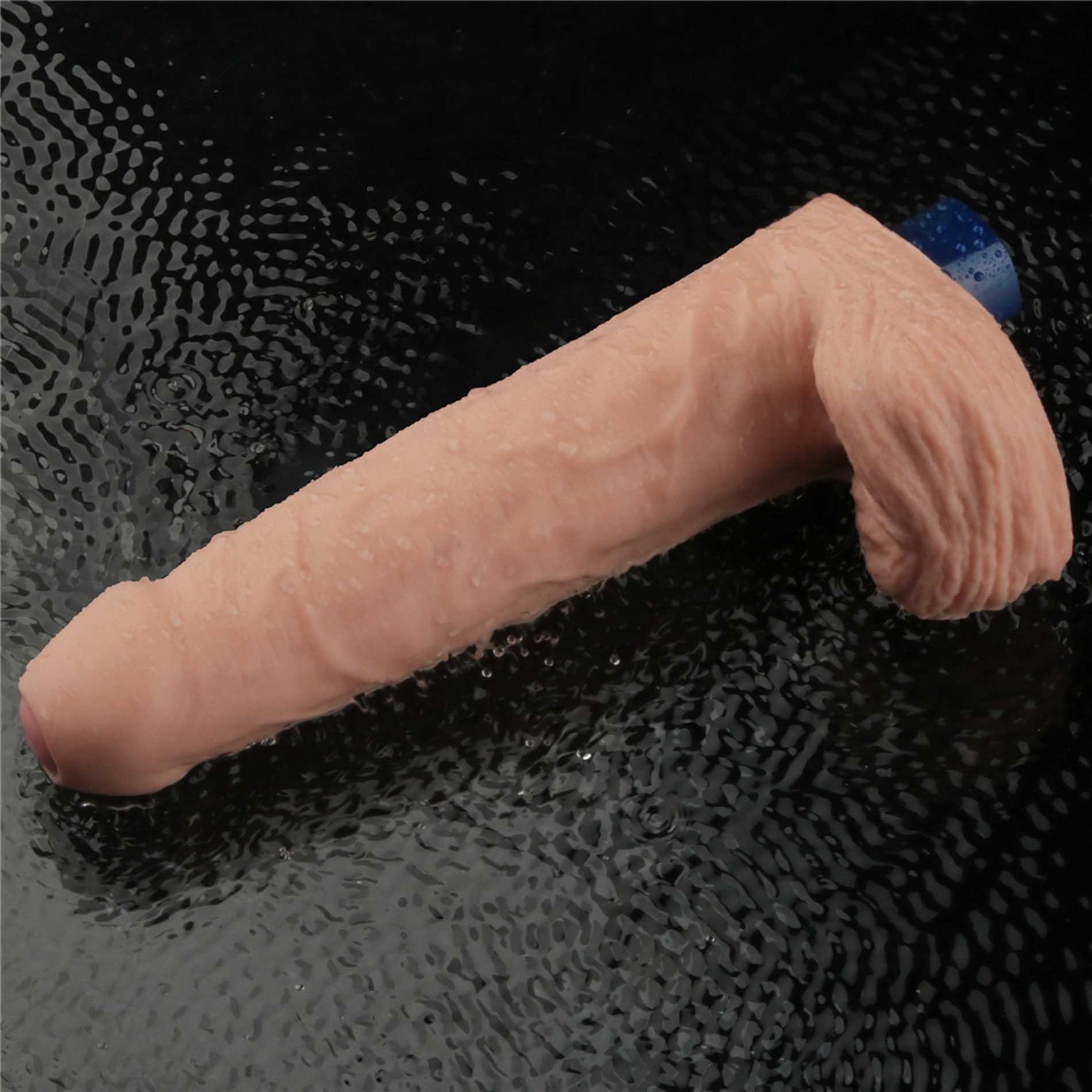 Dildo vibrant realist cu USB Lovetoy Real Softee 23 cm Flesh