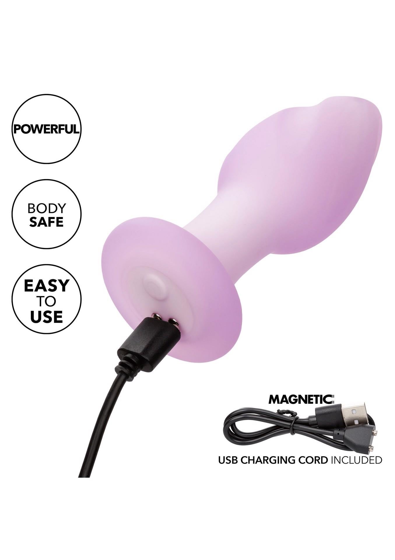 Plug anal vibrant Calexotics Lavender Haze Ridge Probe, violet